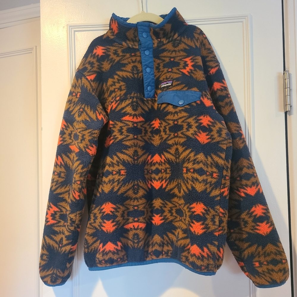Youth XL (14) Patagonia Kids Fleece Snap Pullover